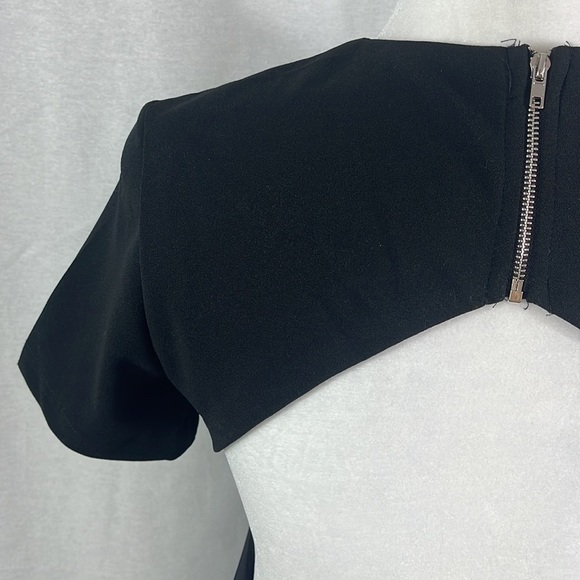 Lulus Art of Style Black Bodycon Backless Midi Dress Womens Size M NWT - Picture 10 of 16